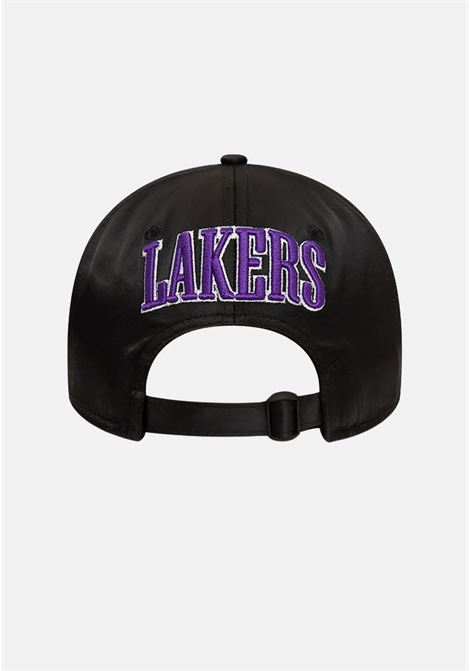 Black men's and women's cap with white, purple and yellow stitched logo NEW ERA | 60434964.